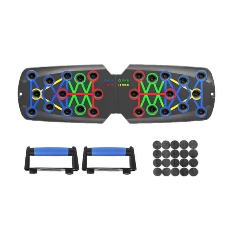 Portable multi-functional push-up board